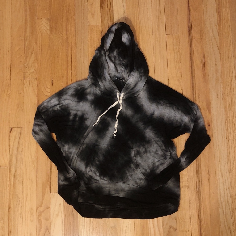 Black Tie Dye Brandy Melville Sweatshirt